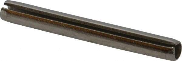 Value Collection - 5/32" Diam x 1-3/8" Long Slotted Spring Pin - Grade 18-8 Stainless Steel - Industrial Tool & Supply