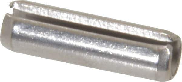 Value Collection - 7/32" Diam x 3/4" Long Slotted Spring Pin - Grade 18-8 Stainless Steel - Industrial Tool & Supply