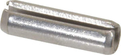 Value Collection - 7/32" Diam x 3/4" Long Slotted Spring Pin - Grade 18-8 Stainless Steel - Industrial Tool & Supply
