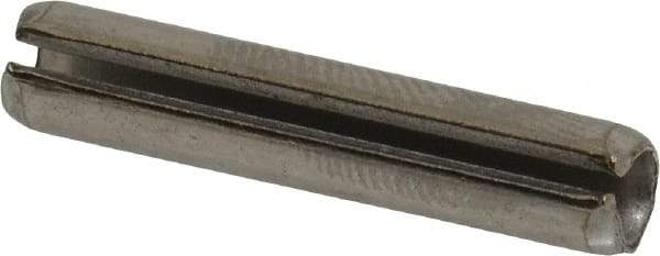 Value Collection - 7/32" Diam x 1-1/8" Long Slotted Spring Pin - Grade 18-8 Stainless Steel - Industrial Tool & Supply