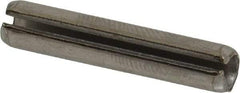 Value Collection - 7/32" Diam x 1-1/8" Long Slotted Spring Pin - Grade 18-8 Stainless Steel - Industrial Tool & Supply