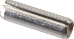 Value Collection - 1/4" Diam x 7/8" Long Slotted Spring Pin - Grade 18-8 Stainless Steel - Industrial Tool & Supply