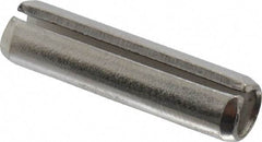 Value Collection - 1/4" Diam x 1" Long Slotted Spring Pin - Grade 18-8 Stainless Steel - Industrial Tool & Supply