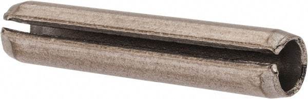 Value Collection - 1/4" Diam x 1-1/4" Long Slotted Spring Pin - Grade 18-8 Stainless Steel - Industrial Tool & Supply
