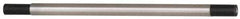 Interstate - 2-5/8" Face Diam, Standard Lathe Mandrel - 12-1/2" OAL - Industrial Tool & Supply