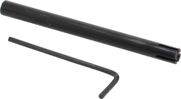 Interstate - 1/4" Face Diam x 3" OAL Expanding Lathe Arbor - 3" OAL - Industrial Tool & Supply