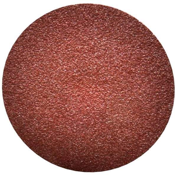 Merit Abrasives - 3" Disc Diam, 60 Grit, Aluminum Oxide Quick Change Disc - Type S Attaching System, Coated, Maroon, Medium Grade, 20,000 RPM - Industrial Tool & Supply