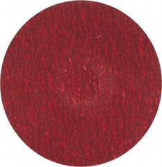 Merit Abrasives - 3" Disc Diam, 100 Grit, Ceramic Quick Change Disc - Type R Attaching System, Coated, Fine Grade, 20,000 RPM - Industrial Tool & Supply