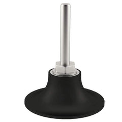 Merit Abrasives - 2" Diam Quick-Change Type S Disc Backing Pad - 1/4" Shank Diam, Medium Density, 30,000 RPM, PowerLock Holder Compatible - Industrial Tool & Supply