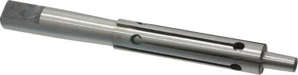 Interstate - 1/2 to 9/16" Grip, Expanding Lathe Mandrel - 1/2" Shank Diam, 2-1/2" Sleeve Length, 5" Arbor Length - Industrial Tool & Supply