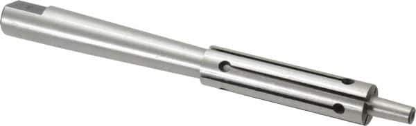 Interstate - 21/32 to 3/4" Grip, Expanding Lathe Mandrel - 21/32" Shank Diam, 2-3/4" Sleeve Length, 6" Arbor Length - Industrial Tool & Supply