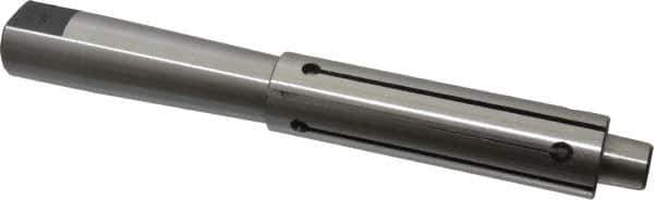 Interstate - 7/8 to 1" Grip, Expanding Lathe Mandrel - 7/8" Shank Diam, 3-1/2" Sleeve Length, 7" Arbor Length - Industrial Tool & Supply