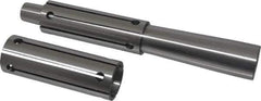 Interstate - 1-1/4 to 1-1/2" Grip, Expanding Lathe Mandrel - 1-1/4" Shank Diam, 4" Sleeve Length, 9" Arbor Length - Industrial Tool & Supply