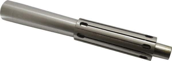 Interstate - 1-1/2 to 2" Grip, Expanding Lathe Mandrel - 1-1/2" Shank Diam, 5" Sleeve Length, 11-1/2" Arbor Length - Industrial Tool & Supply