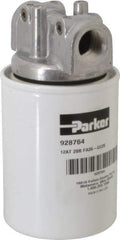 Parker - 3/4 NPTF, 20 Micron, Filter Assembly - Microglass - Industrial Tool & Supply