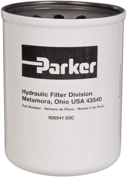 Parker - 1-1/4 Thread, Filter Element - Cellulose - Industrial Tool & Supply