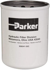 Parker - 1-1/4 Thread, Filter Element - Cellulose - Industrial Tool & Supply