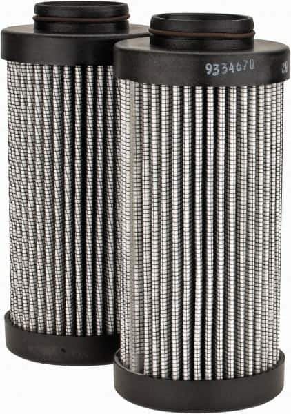 Parker - Microglass Filter Media, Replacement Element - 2 Micron Rating - Industrial Tool & Supply