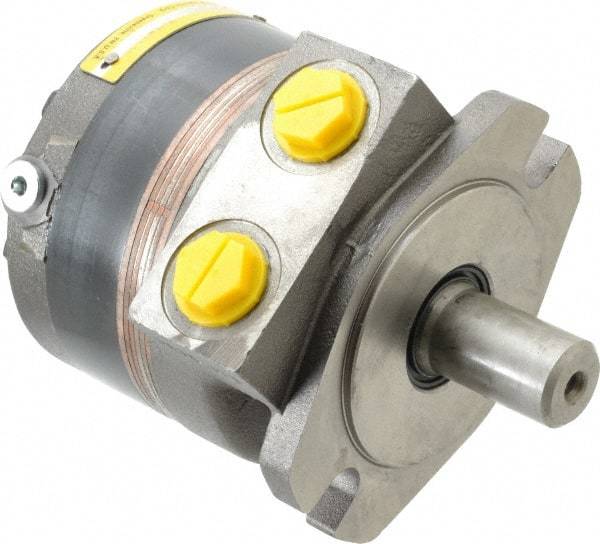 Parker - SAE Thread, 7/8-14" Port Size, 684 Max RPM, Bi Rotational, SAE A Mount Hydraulic Motor - 2,500 Max psi, 7.1 Cu In Displacement, 180°F Max - Industrial Tool & Supply