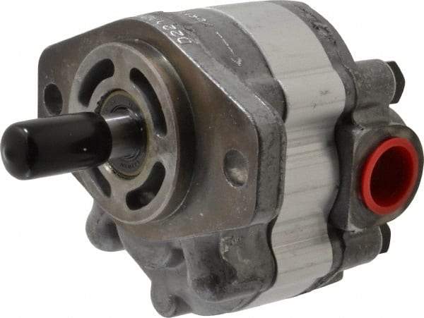 Parker - 4.1 GPM, 7/8-14 UNF-2B SAE Inlet Size, 2,500 RPM, 1/2" Shaft Diam, SAE AA Mount, Hydraulic Gear Pump - 4.07 GPM at 1,800 RPM, 8.14 GPM at 3,600 RPM, 2,500 psi Max Working Pressure, 7/8-14 SAE Port Size - Industrial Tool & Supply
