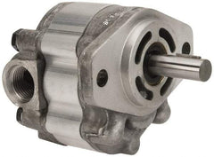 Parker - 5 GPM, 7/8-14 UNF-2B SAE Inlet Size, 2,000 RPM, 1/2" Shaft Diam, SAE AA Mount, Hydraulic Gear Pump - 4.99 GPM at 1,800 RPM, 9.99 GPM at 3,600 RPM, 2,000 psi Max Working Pressure, 7/8-14 SAE Port Size - Industrial Tool & Supply