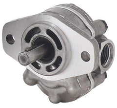 Parker - 26.1 GPM, 1-5/8-12 UNF-2B SAE Inlet Size, 2,000 RPM, 7/8" Shaft Diam, SAE B Mount, Hydraulic Gear Pump - 22.86 GPM at 1,800 RPM, 45.72 GPM at 3,600 RPM, 2,000 psi Max Working Pressure, 1-5/8-12 SAE Port Size - Industrial Tool & Supply