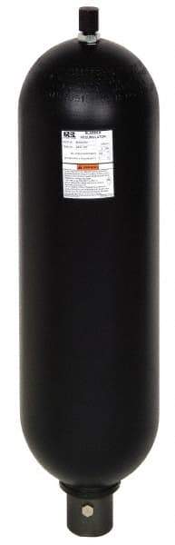 Parker - 10 Gallon Tank Capacity, Bladder Accumulator - 2,080 Cu In Capacity, 54.6" High - Industrial Tool & Supply