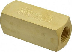 Parker - 25 GPM 3/4 Inlet Brass Hydraulic Control Valve - 3/4-14 Thread - Industrial Tool & Supply