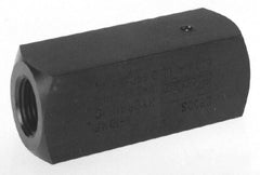Parker - 3 GPM 1/8 Inlet Steel Hydraulic Control Valve - 1/8-27 Thread - Industrial Tool & Supply
