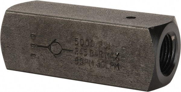 Parker - 8 GPM 3/8 Inlet Steel Hydraulic Control Valve - 3/8-18 Thread - Industrial Tool & Supply