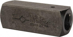 Parker - 8 GPM 3/8 Inlet Steel Hydraulic Control Valve - 3/8-18 Thread - Industrial Tool & Supply