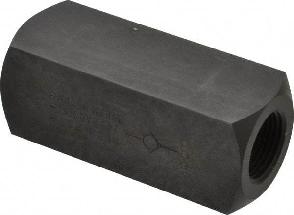 Parker - 25 GPM 3/4 Inlet Steel Hydraulic Control Valve - 3/4-14 Thread - Industrial Tool & Supply