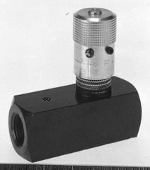 Parker - 40 GPM 1-5/16 Inlet Steel Hydraulic Control Valve - 1-5/16 - 12 Thread - Industrial Tool & Supply