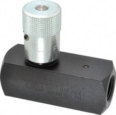 Parker - 15 GPM 1/2 Inlet Steel Hydraulic Control Valve - 1/2-14 Thread - Industrial Tool & Supply