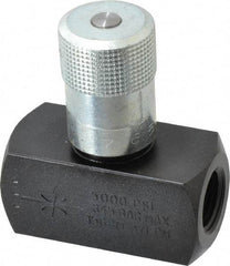 Parker - 15 GPM 1/2 Inlet Steel Hydraulic Control Valve - 1/2-14 Thread - Industrial Tool & Supply