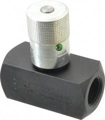 Parker - 25 GPM 3/4 Inlet Steel Hydraulic Control Valve - 3/4-14 Thread - Industrial Tool & Supply