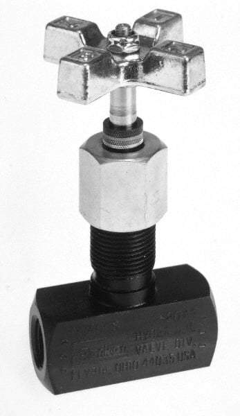 Parker - 8 GPM 3/4 Inlet Steel Hydraulic Control Valve - 3/4-16 Thread - Industrial Tool & Supply