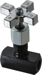 Parker - 5 GPM 1/4 Inlet Steel Hydraulic Control Valve - 1/4-18 Thread - Industrial Tool & Supply