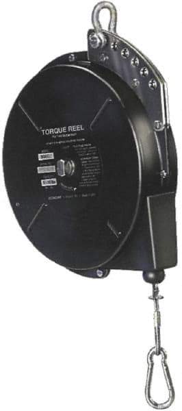 Qualtech - 7 Lb Load Capacity, 15' Travel Distance, Tool Balancer - Steel Cable, Steel Housing, Tension Adjustment, Locking Mechanism - Industrial Tool & Supply