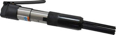 Sioux Tools - 4,000 BPM, 17.78mm Bore Diam, Pneumatic Inline Needle Scaler - 2" Stroke Length, 3.05mm Needle Diam, 5" Needle Length, 6 CFM, 90 psi, 1/4 NPT Inlet - Industrial Tool & Supply