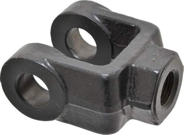 Schrader Bellows - 3/4-16 Thread, Hydraulic Cylinder Female Rod Clevis - 11,200 Lb Capacity - Industrial Tool & Supply