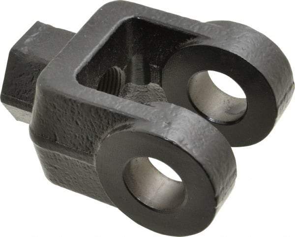 Schrader Bellows - 1-14 Thread, Hydraulic Cylinder Female Rod Clevis - 19,500 Lb Capacity - Industrial Tool & Supply