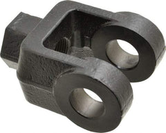 Schrader Bellows - 1-14 Thread, Hydraulic Cylinder Female Rod Clevis - 19,500 Lb Capacity - Industrial Tool & Supply