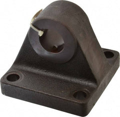 Schrader Bellows - Hydraulic Cylinder Eye Bracket - 21,200 Lb Capacity, 5" OAL - Industrial Tool & Supply