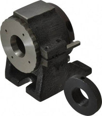 Kalamazoo - 5C Compatible, 24 Increment, Horizontal Standard Collet Indexer - 3-1/4" High Center, 1-1/8" Max Collet Capacity, Manual Operation - Industrial Tool & Supply