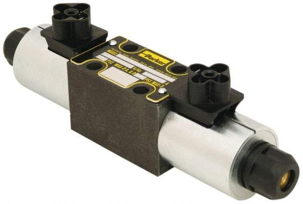 Parker - 19 GPM Nitrile Hydraulic Control Valve - 1.81" Wide x 8.3" Long - Industrial Tool & Supply