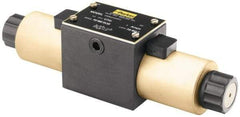 Parker - 12 GPM Nitrile Hydraulic Control Valve - 2.76" Wide x 9.85" Long - Industrial Tool & Supply