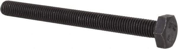 Value Collection - M10x1.50mm Metric Coarse, 110mm Length Under Head Hex Head Cap Screw - Fully Threaded, Grade 8.8 Steel, Uncoated, 17mm Hex - Industrial Tool & Supply