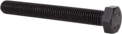 Value Collection - M12x1.75mm Metric Coarse, 100mm Length Under Head Hex Head Cap Screw - Fully Threaded, Grade 8.8 Steel, Uncoated, 19mm Hex - Industrial Tool & Supply