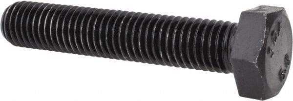 Value Collection - M12x1.75mm Metric Coarse, 65mm Length Under Head Hex Head Cap Screw - Fully Threaded, Grade 8.8 Steel, Uncoated, 19mm Hex - Industrial Tool & Supply